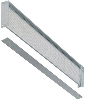 Sezione filtrante aria con filtro piano