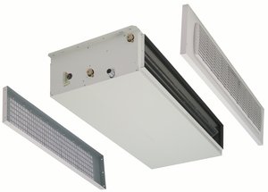 Pannello con griglia mandata aria per versioni GP