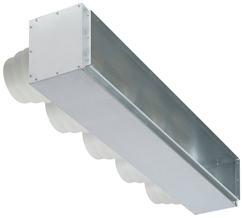 Plenum di ripresa con attacchi circolari per versioni GP