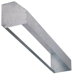 Plenum di mandata a 90 gradi per versioni GP