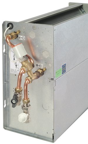 Valvole a 3 vie modulanti con 2 valvole a sfera per impianto a 2 tubi