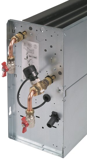 Valvole a 2 vie on/off con 2 valvole a sfera per impianto a 2 tubi