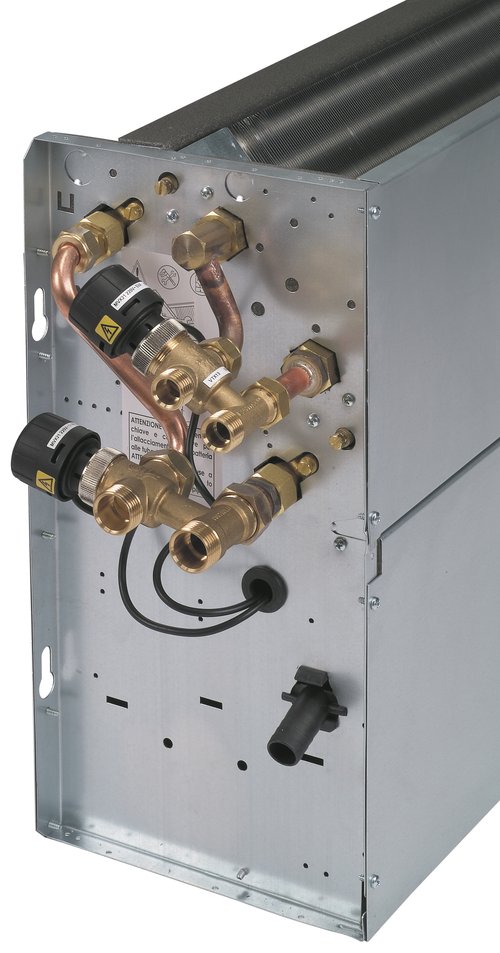 Valvole a 3 vie modulanti per impianto a 4 tubi