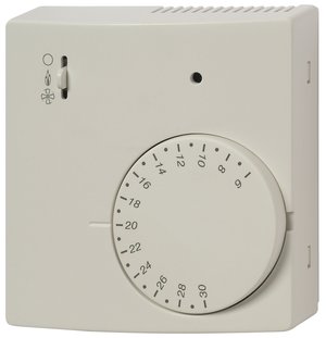 Termostato ambiente elettronico a parete per versioni AC